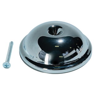 AB&A™ 68452 Bell Cleanout Cover With 2-1/2 in Wood Screw, 7-1/2 in Dia Cover, ABS, Chrome-Plated