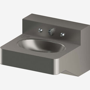 ACORN 1652-1-BP-03-M-LWE 18IN LAVATORY WITH OVAL BOWL - ADA