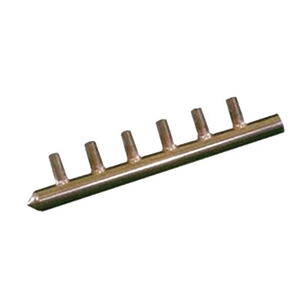 ACPP CC1005024 Cut-to-Size Manifold, 1 x 1/2 in, Sweat, Copper, 24-Outlet