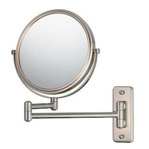 KY APTATIONS 21175 DBL ARM WALL MIRROR 5X/1X MAGNIFICATION
