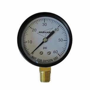 American Granby™ IPG602-4L Dry Pressure Gauge, 2 in Dial, 0 to 60 psi Measuring Range, +/-3-2-3 % Accuracy, Bronze