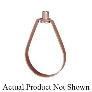 ANVIL® CT-69 Series CT-69-1/2-1-1/4 Adjustable Swivel Ring, 1/2 to 1-1/4 in Pipe, 5/8 in W, 300 lb Load, Steel
