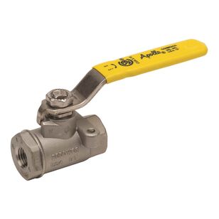 Apollo® 76-100 Series 76-100-27 Ball Valve, 3 in, FNPT, Stainless Steel, 2000 psig