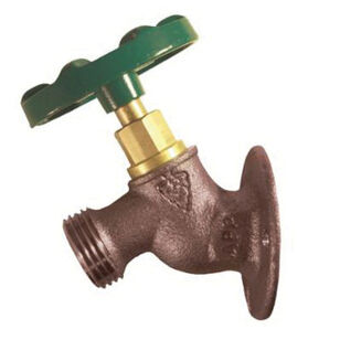 Arrowhead Brass 255LF Series 255LKSATLF Sillcock, 1/2 x 3/4 in, FIP x MHT, Brass