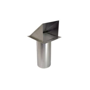 Artis Metals DWVA5 Wall Vent Cap Damper, 5 in, Aluminum
