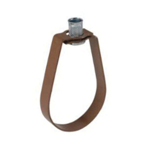 B-Line B3170CT Series B3170CT-1 1/4-R3/8 Type 10 Adjustable Swivel Ring, 1-1/4 in Pipe, 3/8-16 Rod, 3.422 in L, Steel