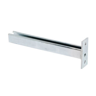 B-Line B409-6ZN Bracket, 6 in L, 1.62 in W, Steel, Electro-Plated, 1920 lb Weight, For Use With: B22 Channels
