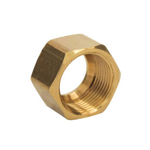 BrassCraft® 61 Series 61-4 C Nut, 1/4 in Tube, Brass, Chrome-Plated