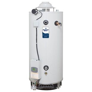 80 Gallon Commercial Gas (Liquid Propane) Atmospheric Vent Water Heater with Flue Damper and Electronic Ignition