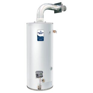 Bradford White® LG2DV50H503N LG2DV50H503NSLD Light-Duty Gas Water Heater With Telescoping Solid Vent Kit, 48 gal