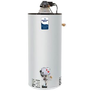 Defender Safety System, 50 Gallon Residential Gas (Natural) Atmospheric Vent Water Heater with Fan Assist and Electronic Ignition