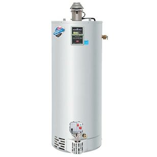 Bradford White® URG2D50S URG2D50S6N Ultra Low NOx Gas Water Heater, 50 gal, 40000 Btu/hr, 11.7 kW, Natural Gas