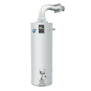 Bradford White® URG2DV50S6N URG2DV50S6NOLY Ultra Low NOx Gas Water Heater, 50 gal, 38000 Btu/hr, 11.1 kW, Natural Gas