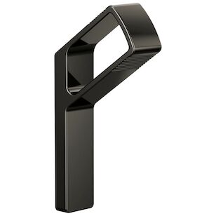 BRIZO® Kintsu™ 693406-BNX Robe Hook, 7/8 in W, 4-1/4 in H, Metal, Brilliance Black Onyx