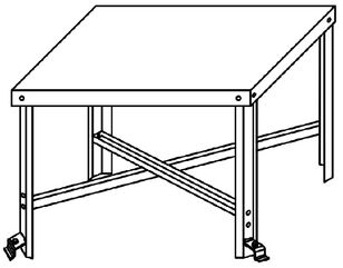 CAITLIN CWHS21 21X21X18 WATER HEATER STAND 896137