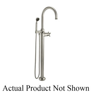 California Faucets® Descanso® 1011-30K.18-PN Tub Filler, Brass, Polished Nickel, 1.8 gpm
