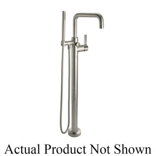 California Faucets® Bolsa® 1211-62.18-BLKN Tub Filler, Brass, Black Nickel, 1.8 gpm