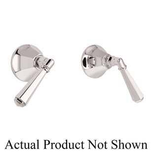 California Faucets® Monterey™-46 Series TO-4606L-ADC-PN Tub and Shower Valve Trim, 2-Handle -Handle, Polished Nickel