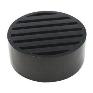 Canplas® 103864 Drain Grate, 4 in Dia, 4.47 in L, ABS, Black
