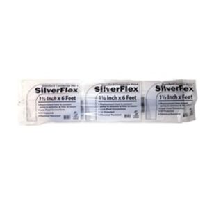 ClearView® Silver Flex VH143 Standard Cuff Filter/Connector Hose, 3 ft L, 1-1/4 in, Silver