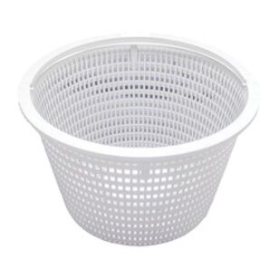 CMP Hayward® 27180-009-000 Skimmer Basket, White, 8-1/4 in Dia Top, 5-3/4 in Dia Bottom, 5-1/8 in H