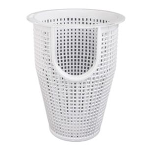 CMP Pur Aquatron WhisperFlo® 27180-199-000 Pump Basket, White, 5-3/4 in Dia Top, 3-3/8 in Dia Bottom