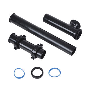 Dearborn® A9100B Disposer Kit, 1-1/2 in, Polypropylene, Black