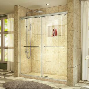 DREAMLINE SHDR-1360760-04 CHARISMA SHOWER DOOR 56IN -60IN BRUSHED NICKEL