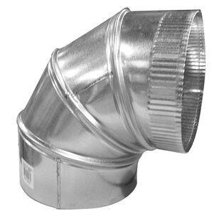 ECCO Manufacturing™ 120600 Elbow, 90 deg, 6 in, 30 ga, Galvanized