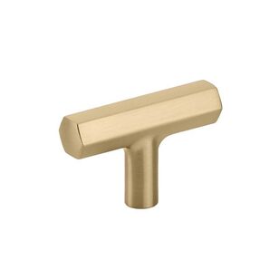 EMTEK 86728US4 MOD HEX T-KNOB 2IN US4