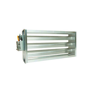 EWC® 20X8 ND Motorized Damper With MA-ND5 Actuator, 20 x 8 in, Aluminum, Rectangular