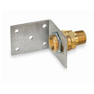 Gastite® XR3 Series XR3TRMBKT-24-4 Termination Bracket Fitting, 1-1/2 in, 1-1/2 in, NPT, Brass
