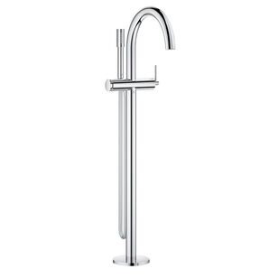 GROHE 24368000 Atrio Free Standing Tub Faucet, 1.75 gpm Flow Rate, Chrome, 1 Handles