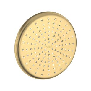 GROHE Tempesta® 26409GN0 Shower Head, 1.75 gpm, 1-Spray, 8-1/4 in Dia x 2-1/2 in H Head, Brushed Cool Sunrise