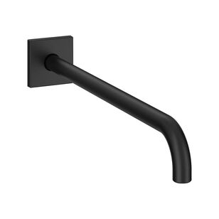 GROHE Rainshower™ 266322430 Shower Arm With Square Flange, 1/2 in, MNPT, Metal, Matte Black