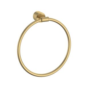 GROHE 40887GN0 Atrio New Towel Ring, 8-3/8 in OAH x 2-11/16 in OAD, Metal