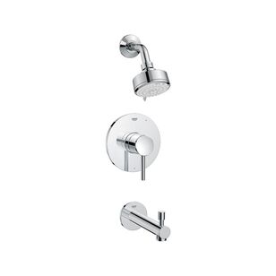 Concetto Pressure Balance Valve Tub/Shower Combo