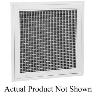 Hart & Cooley® REF5 Series 67651 Return Air Filter Grille, 20 x 20 in, Aluminum, Bright White Enamel