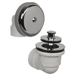 IPS® ABA955SN Push-eN Lift Stopper, ABS, Satin Nickel