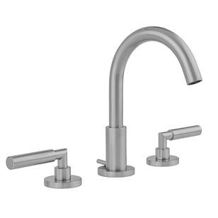 Uptown Contempo Faucet with Round Escutcheons & Contempo Slim Lever Handles -1.2 GPM
