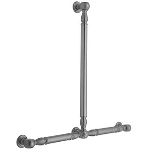 T20 Smooth with Finials 24H x 24W T Grab Bar