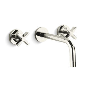 KALLISTA® One™ P21803-CR-SN Bathroom Sink Faucet, Wall, Polished Nickel