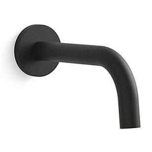 KALLISTA® One™ P21834-00-BL Wall-Mount Bath Spout, 1/2 in, NPT, Brass, Matte Black