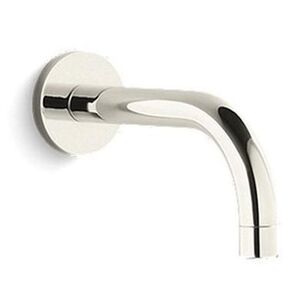 KALLISTA® One™ P21834-00-SN Wall-Mount Bath Spout, 1/2 in, NPT, Brass, Vibrant Polished Nickel