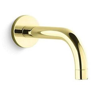 KALLISTA® One™ P21834-00-ULB Wall-Mount Bath Spout, 1/2 in, NPT, Brass, Unlacquered Brass