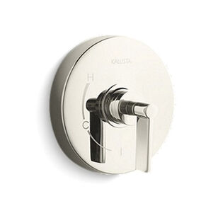 KALLISTA® One™ P24415-LV-SN Valve Trim, Lever Handle, Brass, Polished Nickel