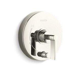 KALLISTA® One™ P24416-LV-SN Valve Trim, Lever Handle, Brass, Polished Nickel
