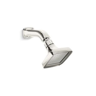 KALLISTA® Per Se® P24712-00-SN Air-Induction Showerhead With Arm, 1.75 gpm, 1 -Spray, Wall Mounting, Polished Nickel