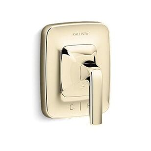 KALLISTA® Per Se® P24722-LV-SN Valve Trim, Lever Handle, Metal, Polished Nickel