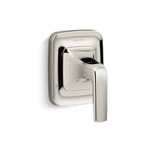 KALLISTA® Per Se® P24724-LV-SN 3-Way Transfer Valve Trim, Lever Handle, Metal, Polished Nickel